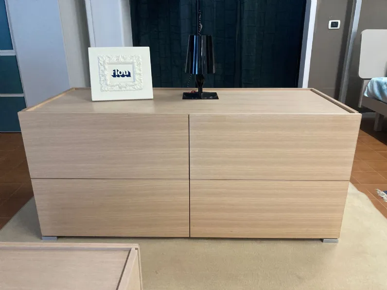 Cassettiera Lipari flou rovere Flou in Legno con forte sconto