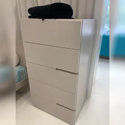 Cassettiera Moderna modello Segno laccato opaco a marchio Pianca in Offerta Outlet