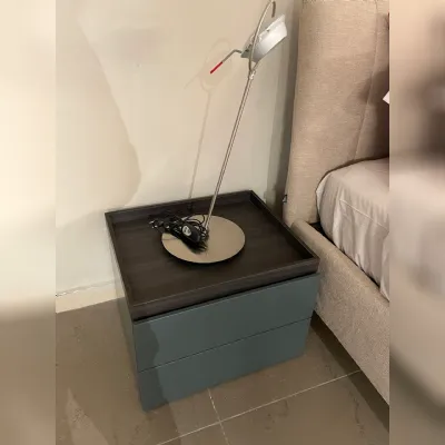 Comodino Easy vassoio legno di Novamobili a prezzo ribassato