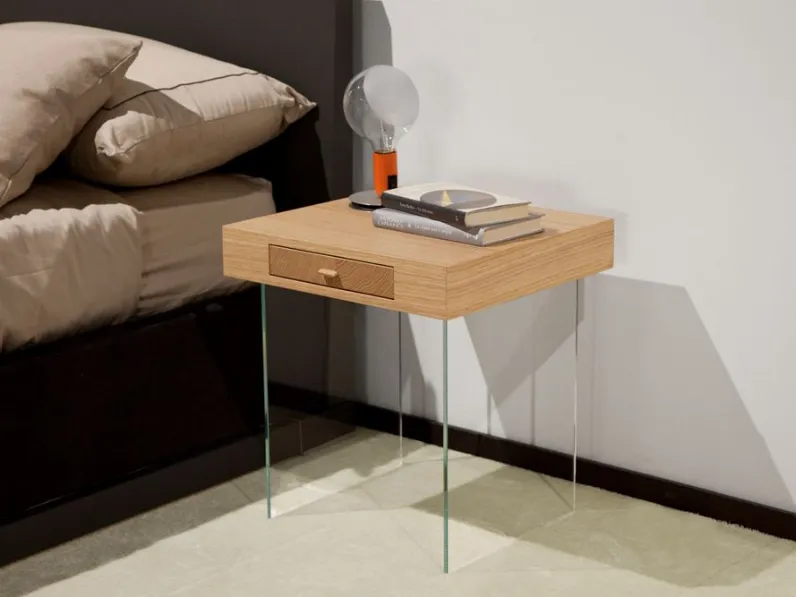Comodino modello Less 01 tavolino di Formes scontato 