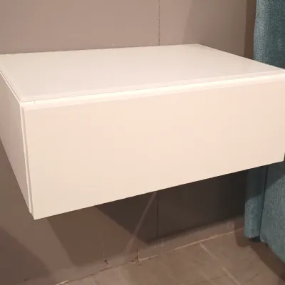 Comodino Glasswhite di Collezione esclusiva scontato del 50%