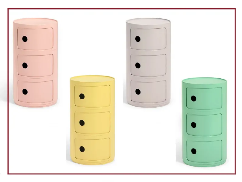 Comodino Mobile componibili bio di Kartell a prezzo ribassato