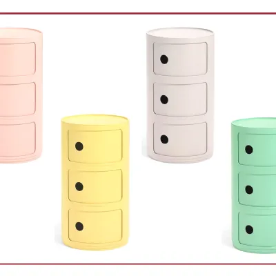 Comodino Mobile componibili bio di Kartell a prezzo ribassato