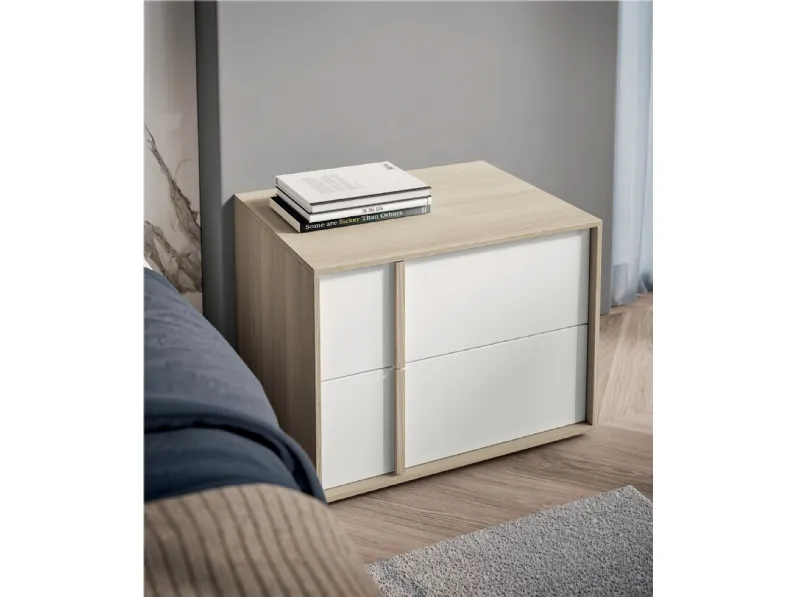 Comodino Alfa new di Spagnol mobili a PREZZI OUTLET
