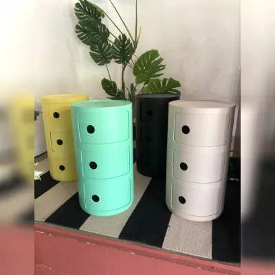 Comodino modello Componibile bio crema Kartell a PREZZI OUTLET