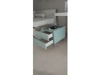 Comodino Golf 2 cassetti a marchio Colombini casa a prezzo riservato 