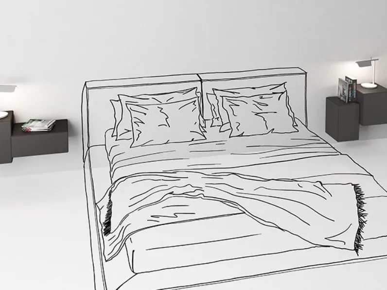 Comodino modello Little italy mini di Minotti italia 