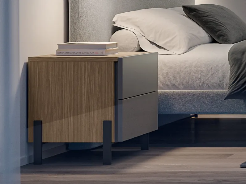 Comodino Velvet Spagnol mobili OFFERTA OUTLET