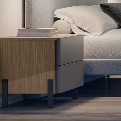 Comodino Velvet Spagnol mobili OFFERTA OUTLET