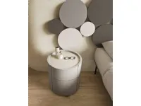 Comodino Tolo comodino tondo di Mobilgam scontato del 18%