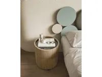 Comodino Tolo comodino tondo di Mobilgam scontato del 18%