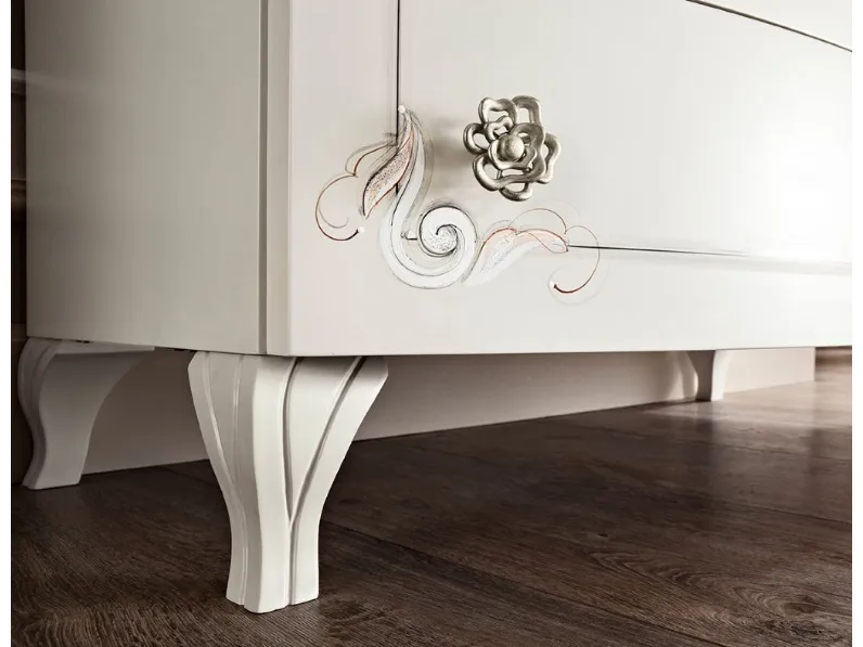 Comodino Trittico clare di Artigianale a PREZZI OUTLET