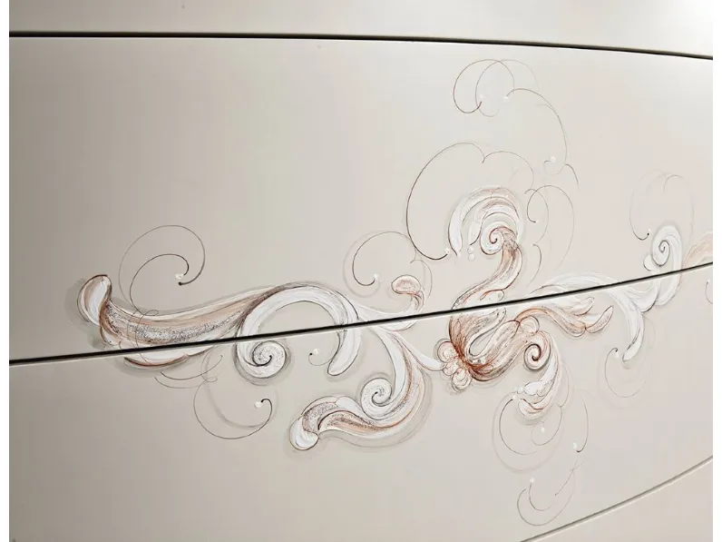 Comodino Trittico clare di Artigianale a PREZZI OUTLET