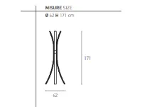 Appendiabiti Target point modello Stick a prezzo scontato 