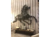 Cavallo per decorazione da parete Dialma brown cod. Db005158 