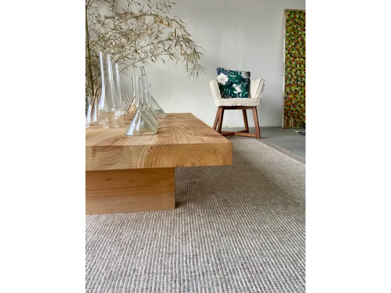 Tavolino moderno Tavolini da salotto in legno cedro massello di Riva 1920 a prezzo scontato