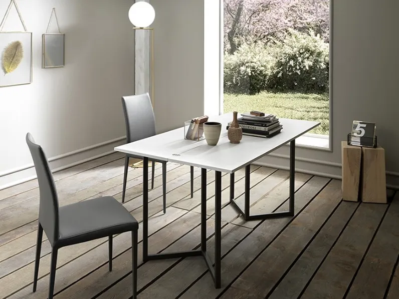 Consolle allungabile Flap Altacom in legno in Offerta Outlet