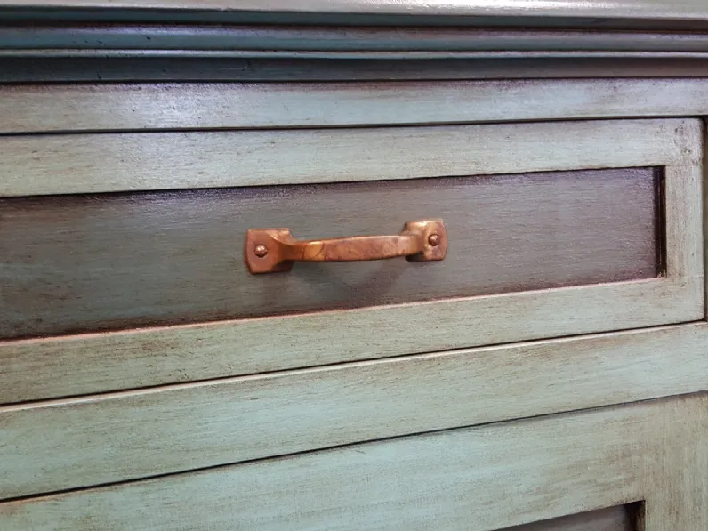 Consolle Credenza decorata a mano in legno Artigianale a prezzi outlet