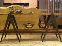 Consolle Dialma brown Industrial OFFERTA OUTLET
