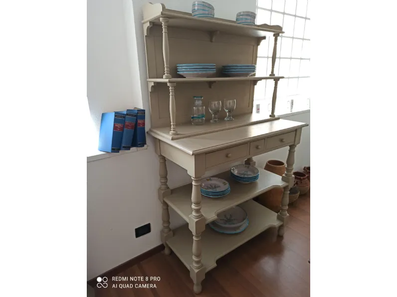 Consolle- etagere Verceral in legno Artigianale sconto del 50%