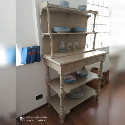 Consolle- etagere Verceral in legno Artigianale sconto del 50%