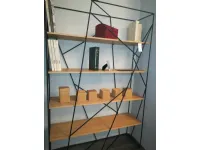 Libreria Naviglio stile moderna di Tonin casa scontata del 40%