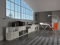 Libreria Cattelan italia in laccato lucido scontata -0%: scopri Wally