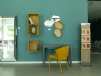 Mensola in laccato opaco Inside / moss Calligaris a prezzo Outlet