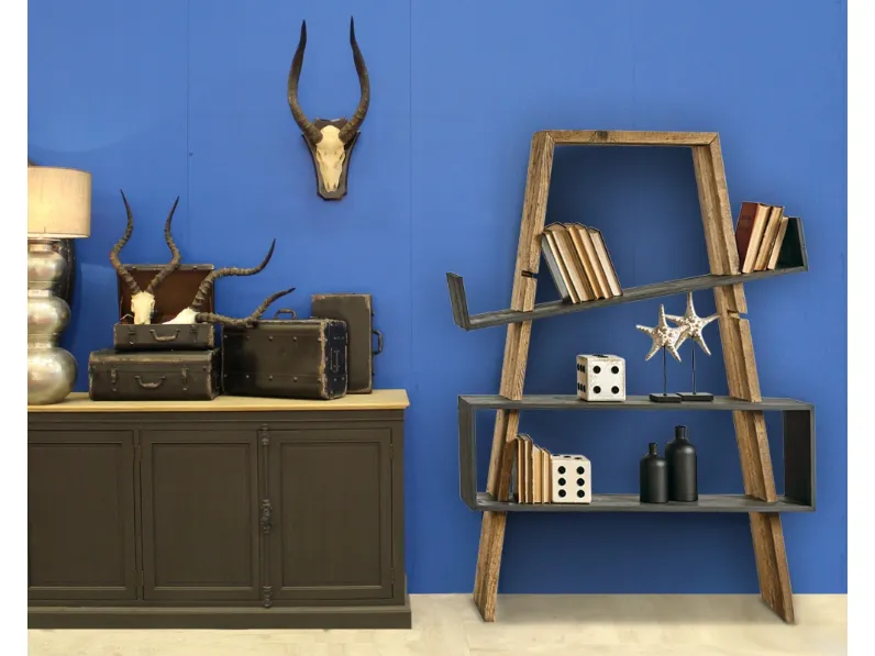 Mensola in laccato opaco Libreria dialma brown Dialma brown a prezzo Outlet