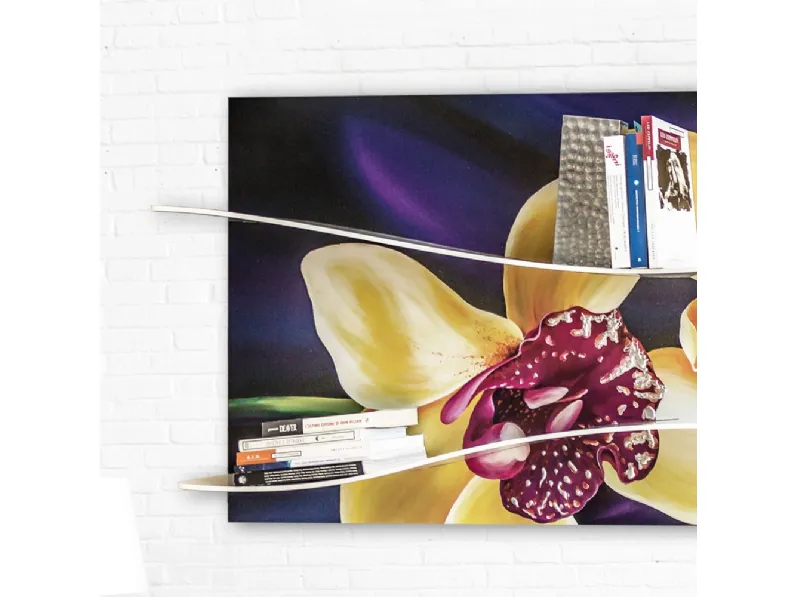 Mensola Petali sull'onda in stile Design Pintdecor a prezzo scontato