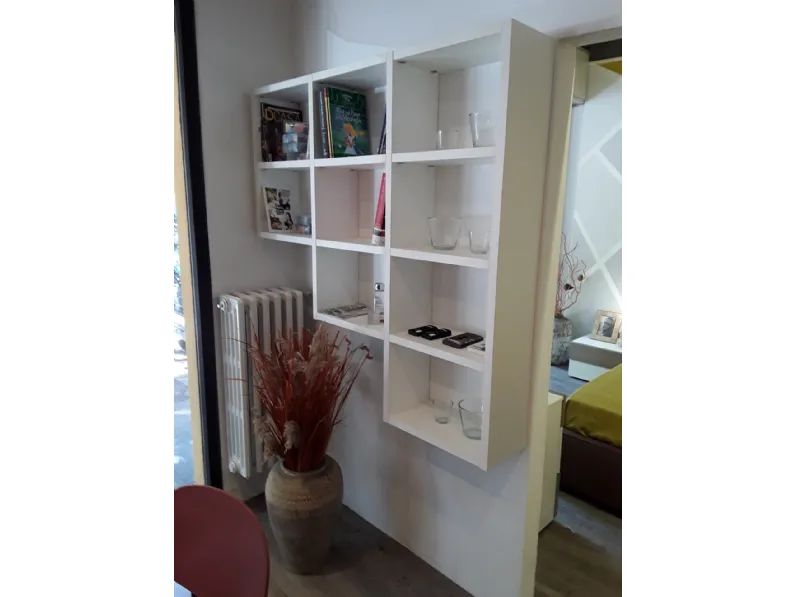 Mensola stile Moderno Doimo cityline Over libreria sospesa a prezzo ribassato