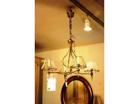 Lampada a sospensione in vetro Art 124440 Banci a prezzo Outlet
