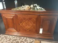 Oggettistica Arte brotto Credenza in noce massello in vetro a prezzo scontato