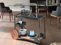 Carrello bar brandy Cattelan italia in stile moderno a prezzo ribassato