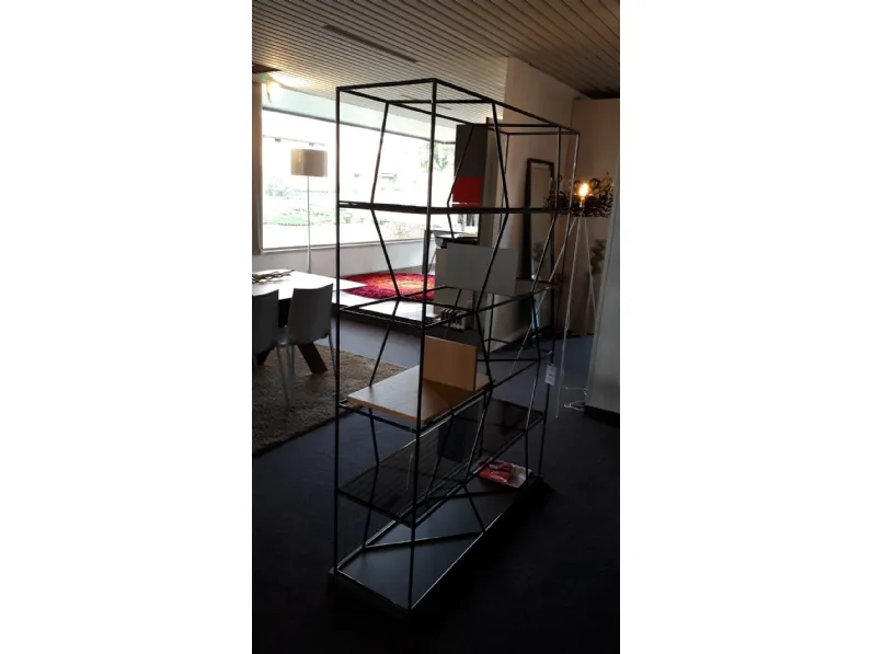 Libreria Lexington stile moderno di Bontempi scontata