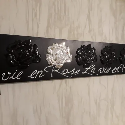 Quadro con fiori in offerta Pintdecor La vie en rose
