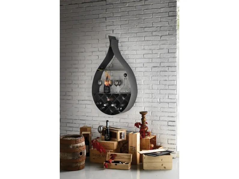 Oggettistica Portabottiglie drop Cattelan italia in Offerta Outlet