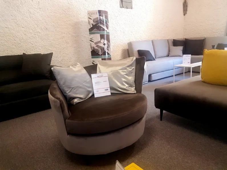 Poltrona Prive' Le comfort in Tessuto SCONTATA