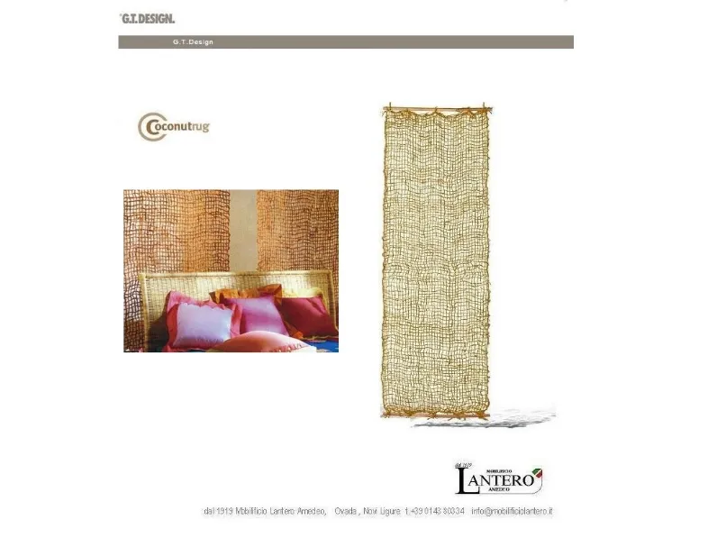 Oggettistica design Tende gt design di Gt design a prezzo scontato