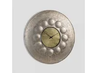 Orologio da muro in metallo Dialma Brown cod.DB001031  