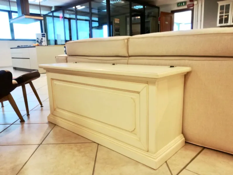 Porta tv Cassapanca in stile Classico Artigianale a prezzo ribassato