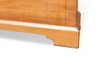 Porta tv Tv noce in legno Artigianale in offerta