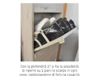 Scarpiera in melaminico Utility Artigianale a prezzi convenienti