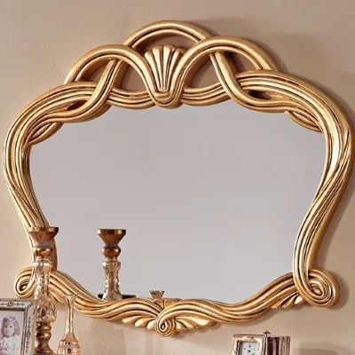 Specchio Modello treccia oro di Artigianale a prezzi ribassati
