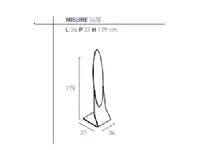 Specchio Narciso di Target point in stile design SCONTATO 