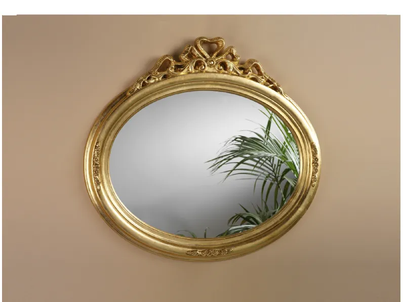 Specchio in stile classico Modello fiocco OFFERTA OUTLET