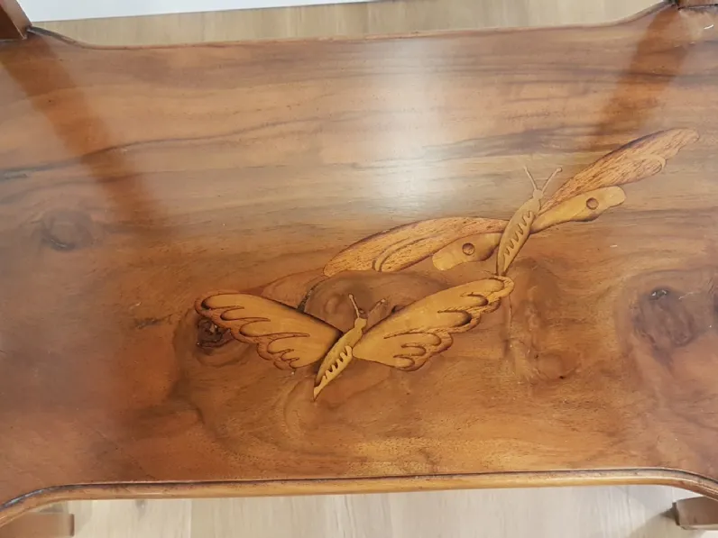 Tavolino modello Tavolino art nouveau di Artigianale a prezzo scontato