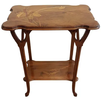 Tavolino Artigianale modello Tavolino art nouveau in OFFERTA OUTLET