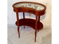 Prezzi ribassati per il tavolino classico Bacheca in mogano di Artigianale