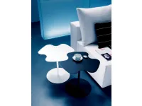 Tavolino Bontempi Casa modello Flower. Tavolino con piano e struttura in acciaio laccato disponibile in varie colorazioni.